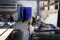 Survey work in Affoltern am Albis