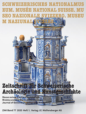 Front page of the Journal of Swiss Archaeology and Art History ZAK 1-2020
