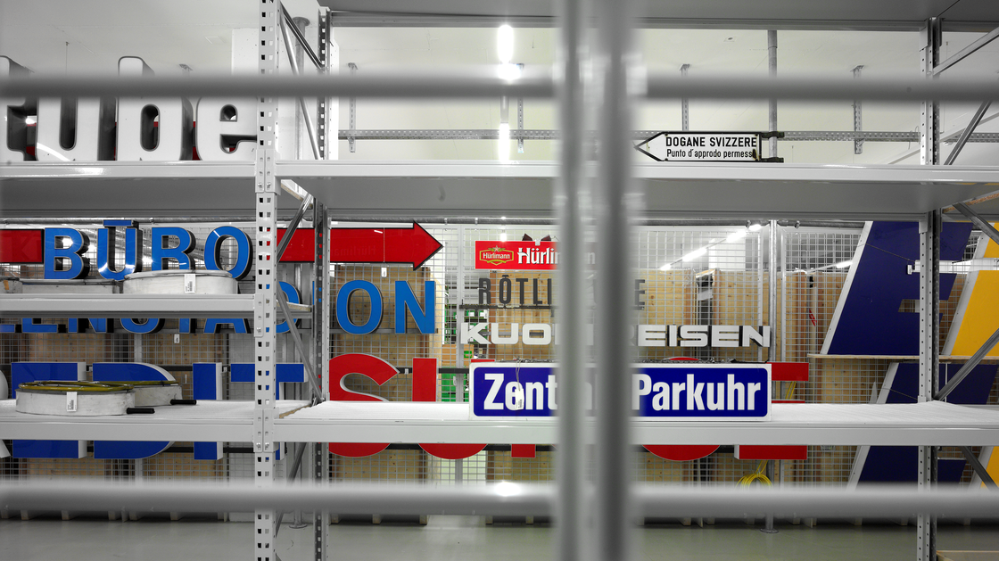 View into the depot of the Collection Centre