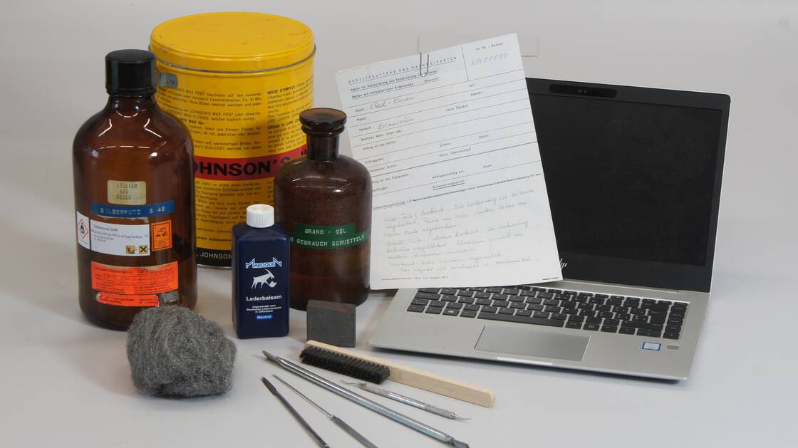 Outils de travail pour la conservation-restauration