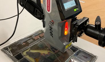 Materialanalysegerät