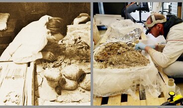 Konservierung Archäologie damals und heute